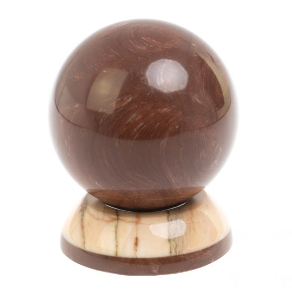 Шар &amp;quot;Антистресс&amp;quot; из лемезита и газганского мрамора 9,5 см 127276