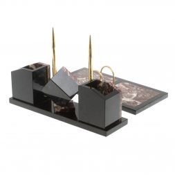 Письменный набор &amp;quot;Куб&amp;quot; из креноида