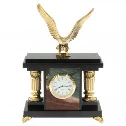 Часы &amp;quot;Орел&amp;quot; из яшмы