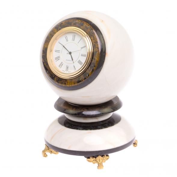 Настольные часы &amp;quot;Антистресс&amp;quot; 10 см из газганского мрамора 125061