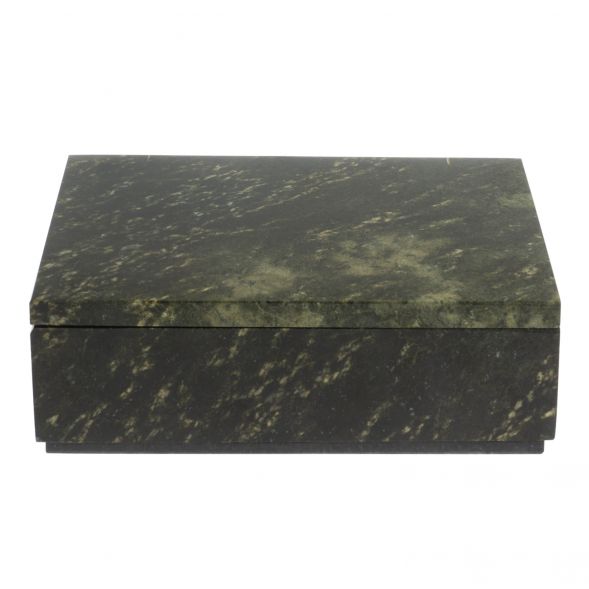 Шкатулка из лиственита 20х14,5х6,5 см 129122