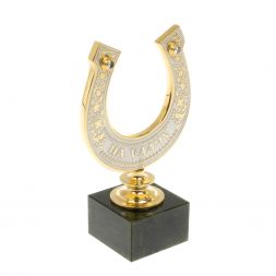 Подкова сувенирная &amp;quot;На удачу&amp;quot; камень нефрит в подарочной коробке Златоуст