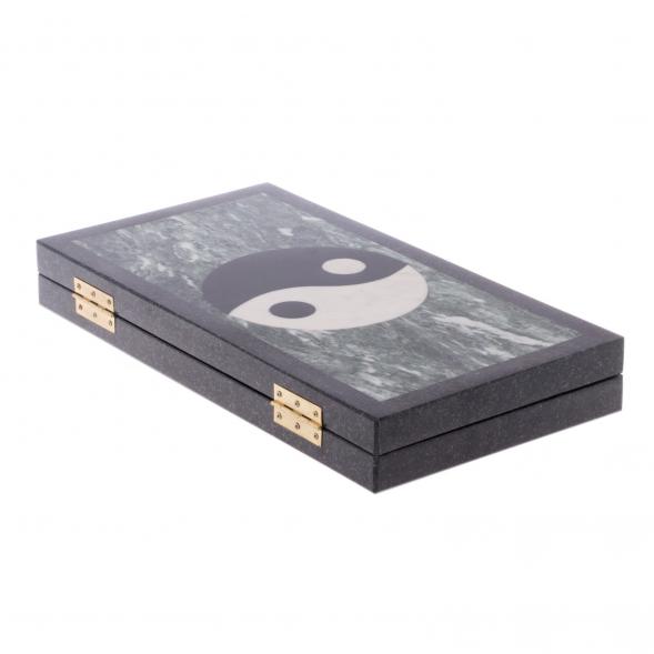 Настольные нарды &amp;quot;Инь-Янь&amp;quot; из натурального камня 122128