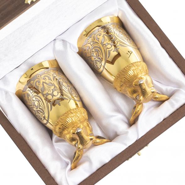 Стопки перевертыши &amp;quot;Заяц&amp;quot; 70 мл 2 шт Златоуст 123636