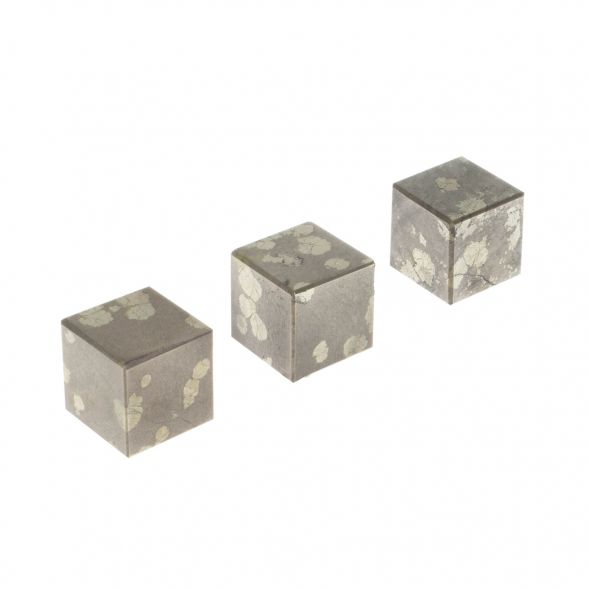 Кубик из камня пирит 22 мм 128458
