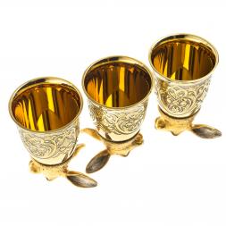 Стопки перевертыши "Заяц" 70 мл 3 шт Златоуст