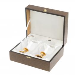 Набор из двух бокалов &amp;quot;Коньячный&amp;quot; Златоуст