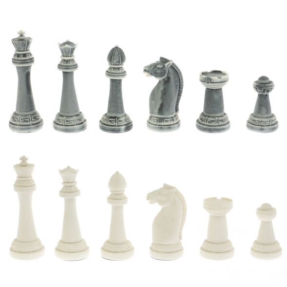 Шахматы подарочные &amp;quot;Стаунтон&amp;quot; 44х44 см мрамор / шабровский змеевик 129357