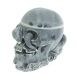 Пепельница / шкатулка «Череп со змеей» из мраморной крошки 128139