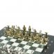 Шахматы &amp;quot;Олимпийские игры&amp;quot; 28х28 см из змеевика и мрамора 128220