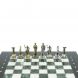 Шахматы &amp;quot;Олимпийские игры&amp;quot; 28х28 см из змеевика и мрамора 128220