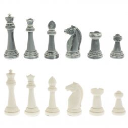 Шахматы подарочные &amp;quot;Стаунтон&amp;quot; 44х44 см шабровский змеевик