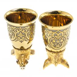 Стопки перевертыши &amp;quot;Кабан&amp;quot; 70 мл 2 шт Златоуст