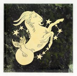 Магнит знак зодиака &amp;quot;Овен&amp;quot; змеевик