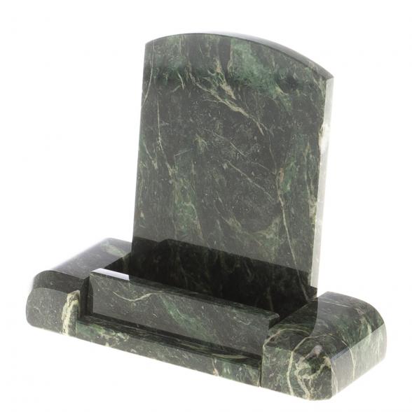 Письменный набор &amp;quot;Герб РФ&amp;quot; из змеевика с бюваром и лотком А4 124314