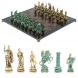 Шахматы &amp;quot;Древний Рим&amp;quot; фигуры бронза / патина 44х44 см лемезит 128385