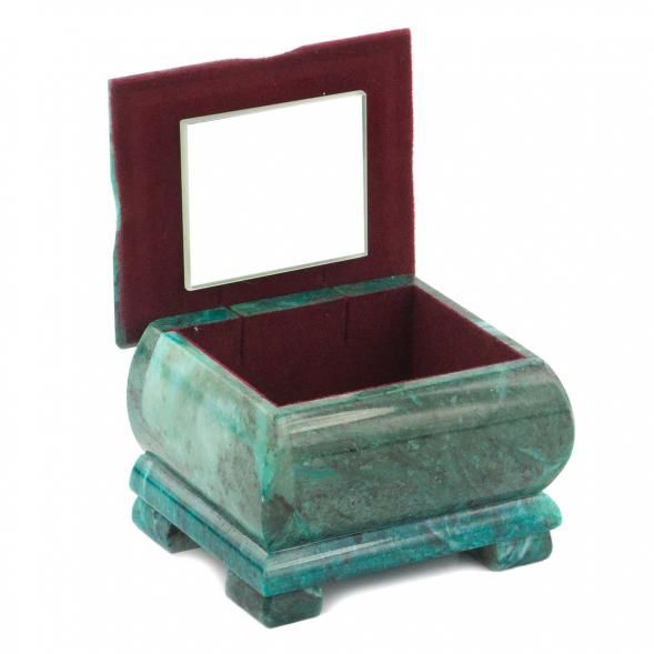 Шкатулка с расписной крышкой Весна 10х8х7 см 120089