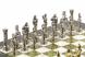 Шахматы настольные &amp;quot;Греко-Римская война&amp;quot; 32х32 см камень змеевик мрамор 120803