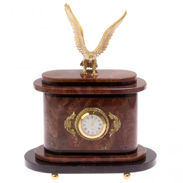 Часы &amp;quot;Горный орел&amp;quot; бронза лемезит 125139