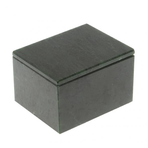 Шкатулка из нефрита 9х7х5,5 см 126964