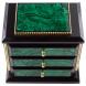 Подарочный ларец &amp;quot;Комод&amp;quot; из малахита 120904