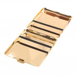 Портсигар с гравировкой "Герб России" Златоуст