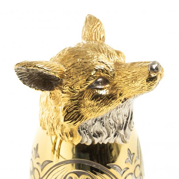 Стопка перевертыш &amp;quot;Лиса&amp;quot; 70 мл Златоуст 123641