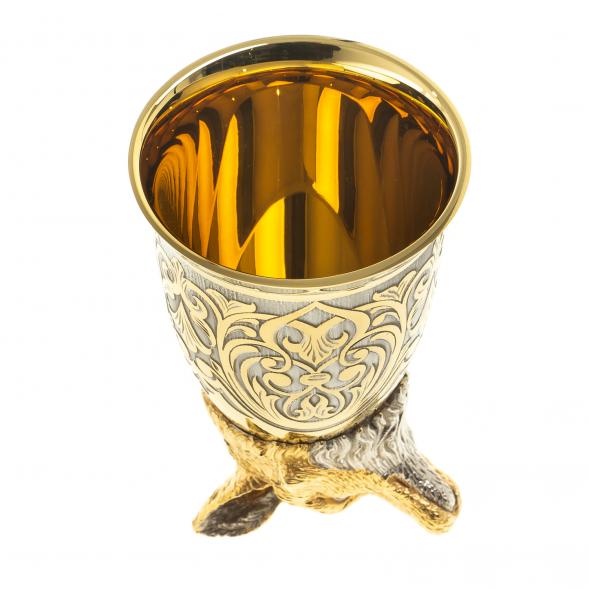 Стопка перевертыш &amp;quot;Лиса&amp;quot; 70 мл Златоуст 123641