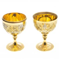 Сувенир яйцо 2 рюмки "Пасхальное" 40 мл Златоуст