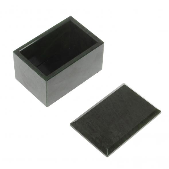 Шкатулка из нефрита 9х6х6 см 126965