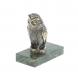 Статуэтка &amp;quot;Филин&amp;quot; из бронзы и змеевика 117946