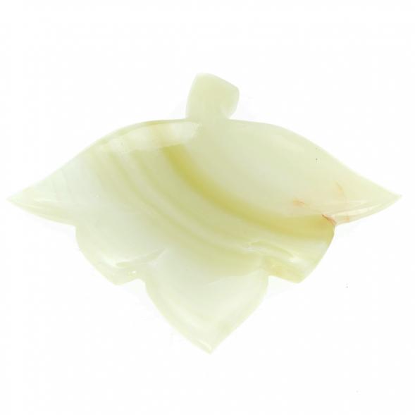 Пепельница &amp;quot;Кленовый лист&amp;quot; из оникса 11х11х1,5 см (3) 129559