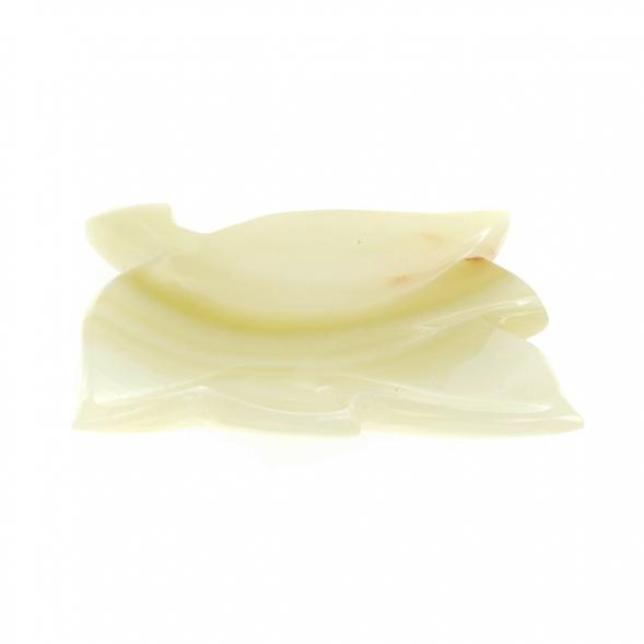 Пепельница &amp;quot;Кленовый лист&amp;quot; из оникса 11х11х1,5 см (3) 129559