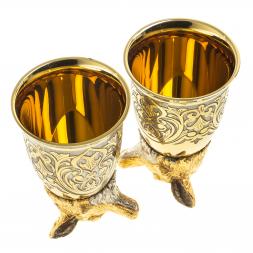 Стопки перевертыши &amp;quot;Лиса&amp;quot; 70 мл 2 шт Златоуст