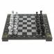 Шахматы с гравировкой &amp;quot;Турнирные&amp;quot; доска 36х36 см змеевик мрамор 123803