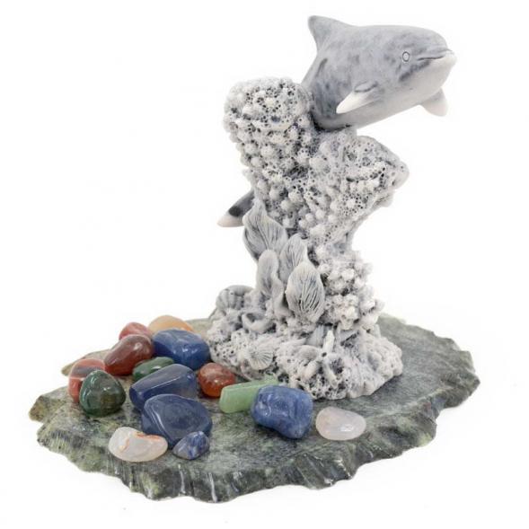 Сувенир из мрамолита &amp;quot;Дельфин&amp;quot; 116317