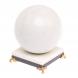 Шар на подставке из белого мрамора 11 см 125021