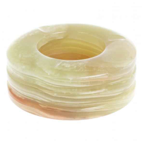 Пепельница из оникса круглая 7,3х7,3х3 см (3) 126432
