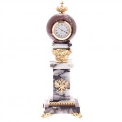 Часы из мрамора и бронзы &amp;quot;Державные&amp;quot;