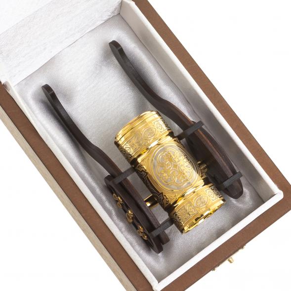 Стопка &amp;quot;Пушка&amp;quot; на подставке лафете Златоуст 123984