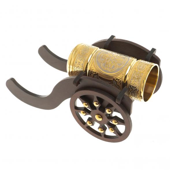 Стопка &amp;quot;Пушка&amp;quot; на подставке лафете Златоуст 123984