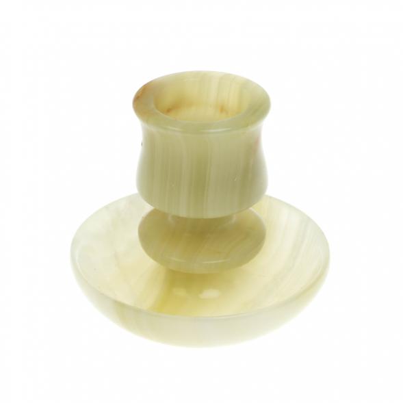 Подсвечник из оникса &amp;quot;Чаша&amp;quot; 7,5х7,5х7,5 см (3) 126433