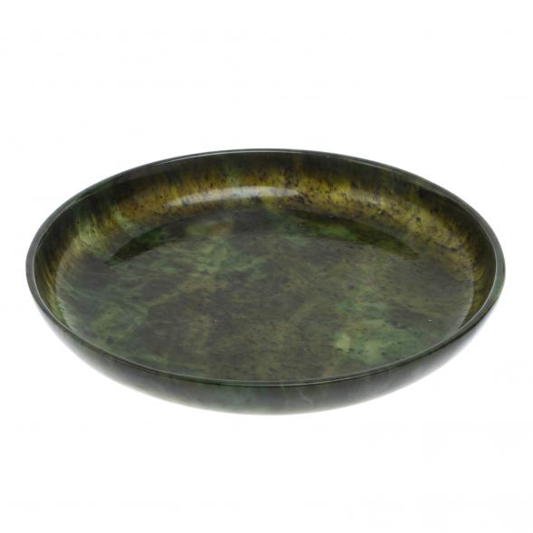 Водочный набор из нефрита 3 стопки на подносе 128310