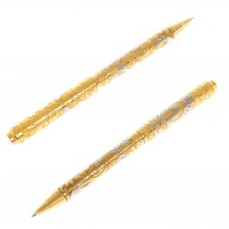 Подарочный набор "Держава" ежедневник А6 и ручка с гравюрой Златоуст