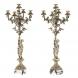 Канделябры &amp;quot;Диана&amp;quot; 10 свечей бронза мрамор (пара) 122712