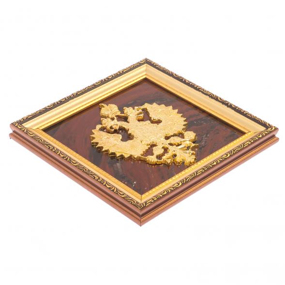 Панно &amp;quot;Герб России&amp;quot; яшма багет 117887