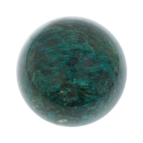 Шар диаметром 10 см из камня змеевик 128465