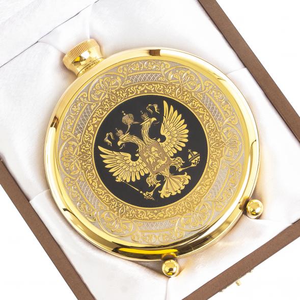 Фляжка &amp;quot;Герб РФ&amp;quot; Златоуст 123551