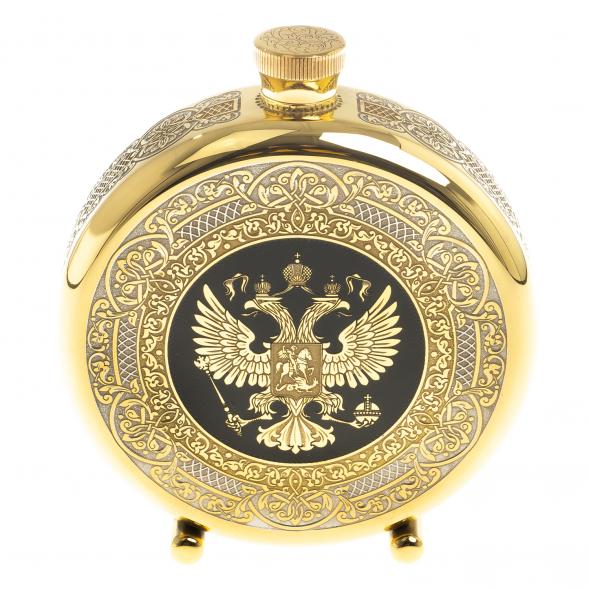 Фляжка &amp;quot;Герб РФ&amp;quot; Златоуст 123551