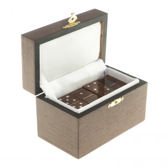 Домино из камня обсидиан 121949